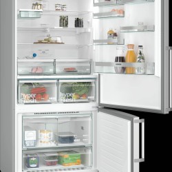 Siemens KG86NAID2N iQ500 Alttan Donduruculu Buzdolabı 186 x 86 cm Kolay temizlenebilir Inox