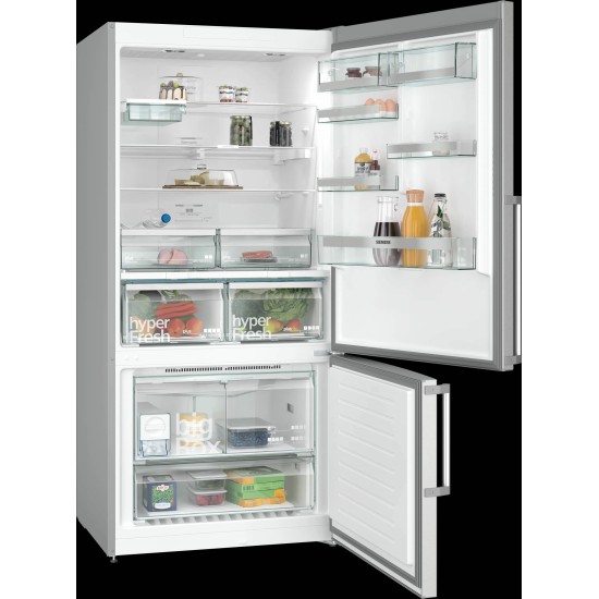 Siemens KG86NAID2N iQ500 Alttan Donduruculu Buzdolabı 186 x 86 cm Kolay temizlenebilir Inox