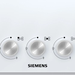Siemens iQ300 Gazlı Ocak 75 cm Sert Cam - Beyaz