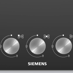 Siemens iQ300 Gazlı Ocak 75 cm Sert Cam - Siyah