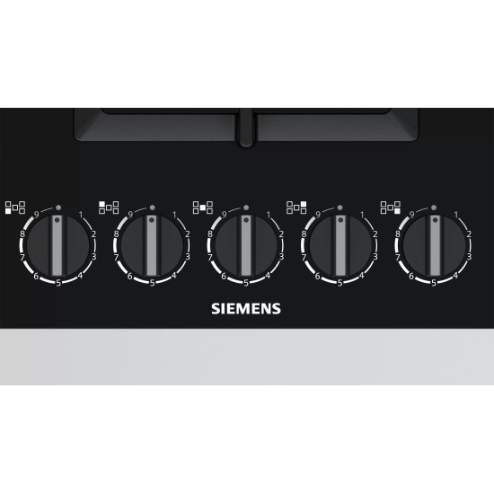 Siemens iQ500 Gazlı Ocak 90 cm Sert cam Siemens iQ500 Gazlı Ocak 90 cm Sert cam