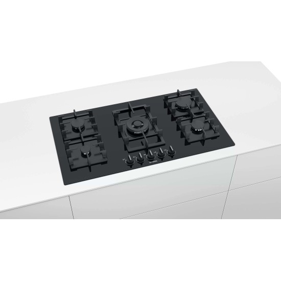 Siemens iQ500 Gazlı Ocak 90 cm Sert cam Siemens iQ500 Gazlı Ocak 90 cm Sert cam